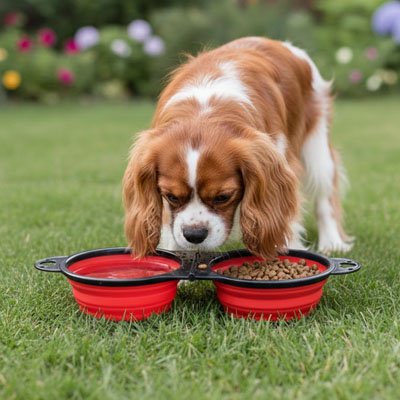 Gamelle Chien double