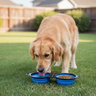 Gamelle Chien nourriture eau