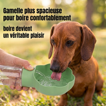 Gourde pour Chien bénéfice contenant plus large