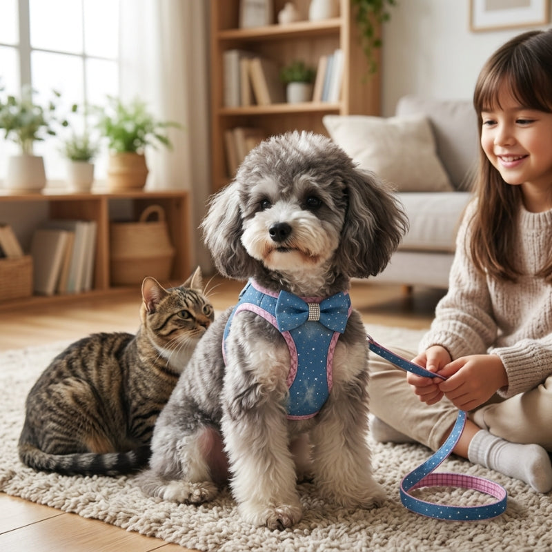 Harnais chien petite taille chien chat enfant