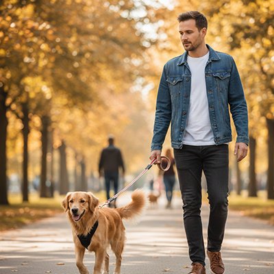 Laisse pour Chien au parc