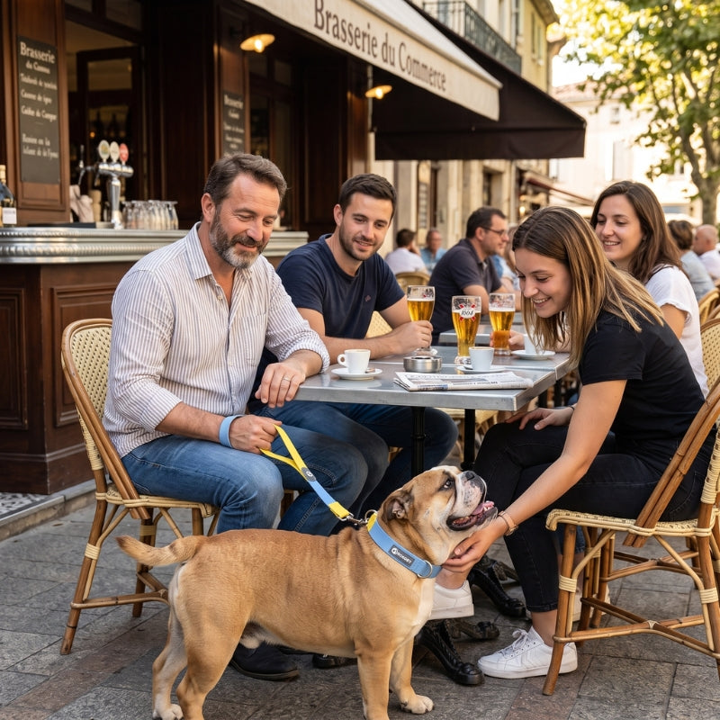Laisse pour chien imperméable bleue Rando ImperMax