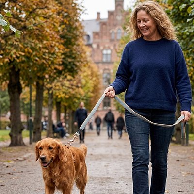 Laisse pour Chien maman avec chien