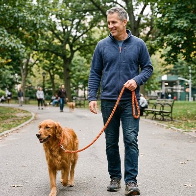 Laisse pour Chien promenade au parc