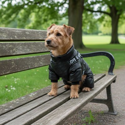 Manteau pour Chien noir chaud