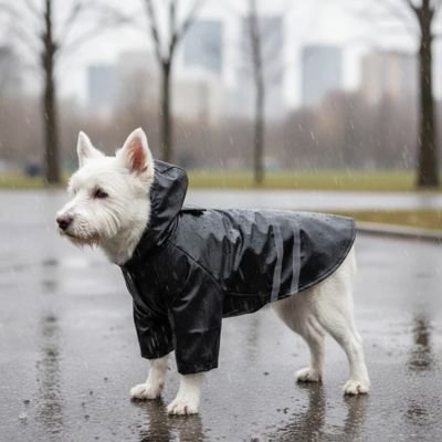 Manteau pour chien noir