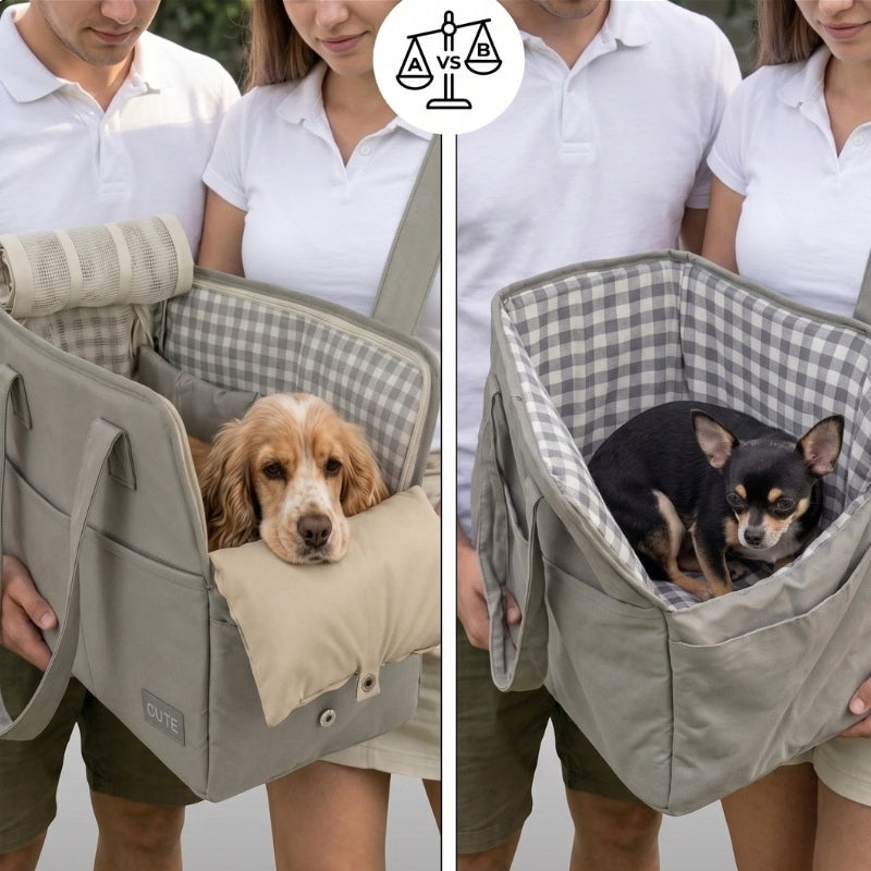 Sac de transport pour chien gris en comparaison concurrentiel
