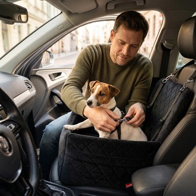 Siege auto pour chien siège avant